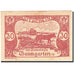 Banknote, Austria, Baumgarten, 25 Heller, agriculteur, 1921, 1921-02-28