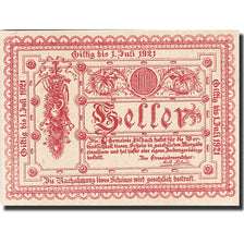 Banknote, Austria, Edelbach, 10 Heller, valeur faciale, 1921, 1921-07-01