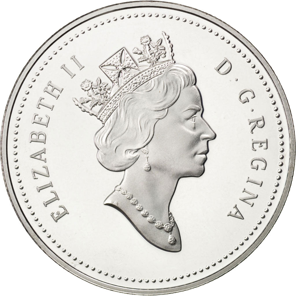 Canada, Elisabeth II, 1 Dollar 1993 Stanley Cup Hockey, KM 235