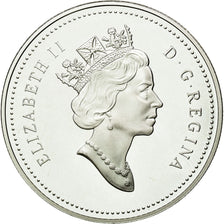 Coin, Canada, Elizabeth II, Dollar, 1993, Ottawa, MS(65-70), Silver, KM:235
