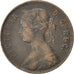 NEWFOUNDLAND, Large Cent, 1888, KM #1, EF(40-45), Bronze, 5.52