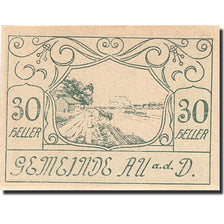 Banknote, Austria, Au an der Donau, 30 Heller, ferme, 1920, 1920-05-30, UNC(63)