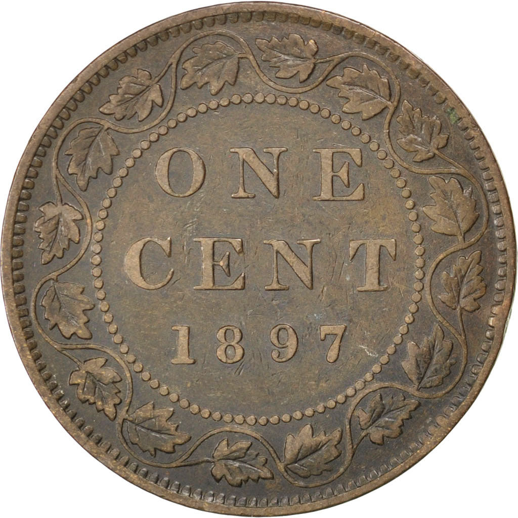 PRINCE EDWARD ISLAND, Cent, 1897, Royal Canadian Mint, KM #4, EF(40-45),...