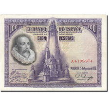 Banknote, Spain, 100 Pesetas, 1928, 1928-08-15, KM:76a, AU(50-53)
