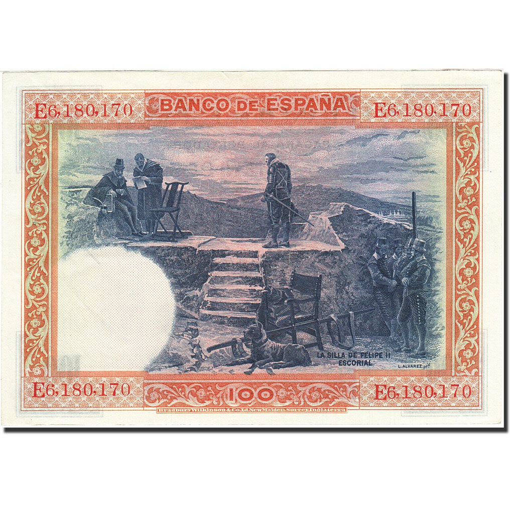 Banknote, Spain, 100 Pesetas, 1925, 1925-07-01, KM:69c, AU(55-58)