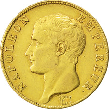 FRANCE, Napoléon I, 40 Francs, 1804, Paris, KM #664.1, EF(40-45), Gold, Gadoury