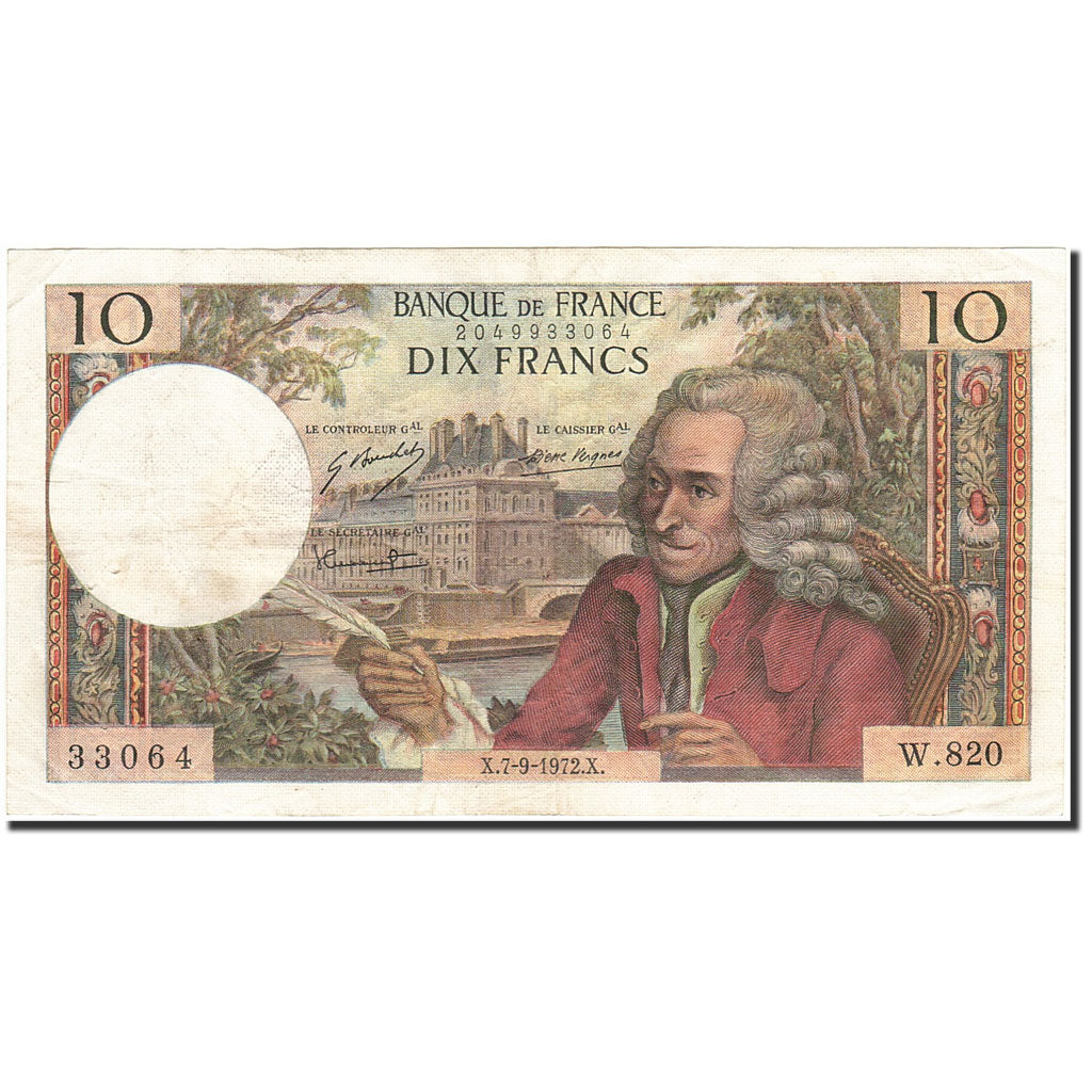 Frankreich, 10 Francs, 1963, KM:147d, 1972-09-07, SS, Fayette:62.58