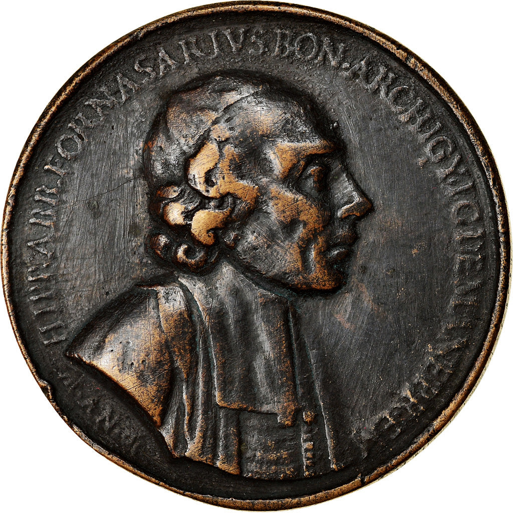 Italie, Médaille, Fornasarius, Hippolitus, Windmung der Universität Bologna