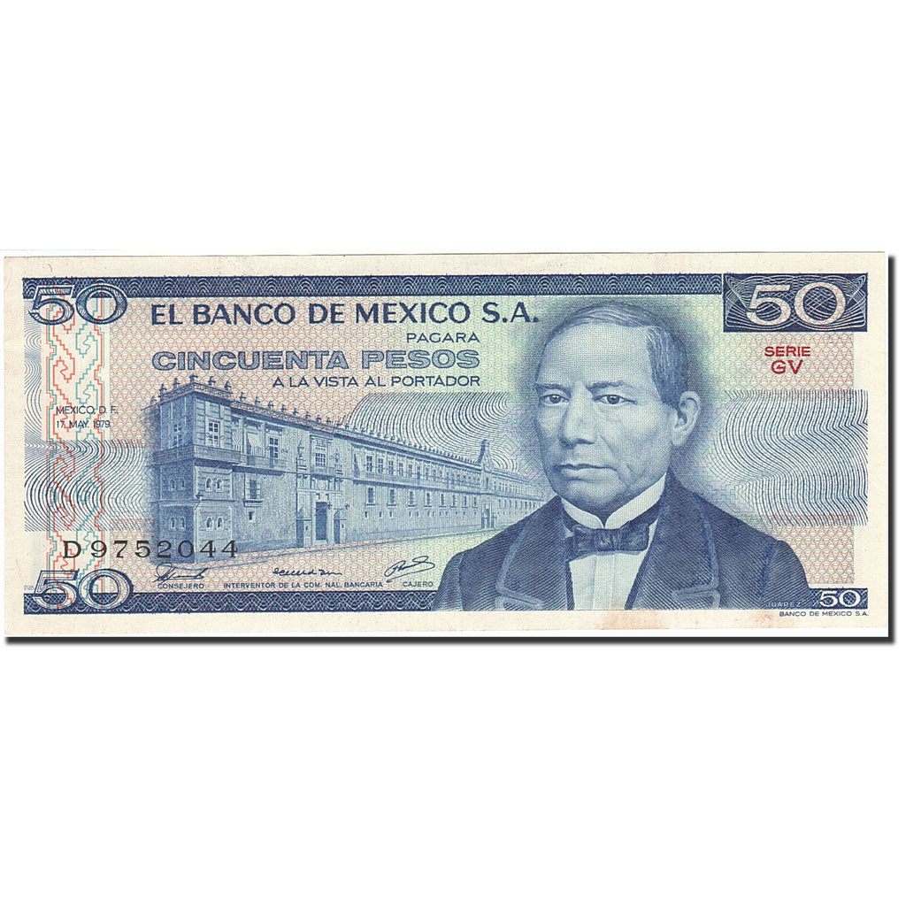 Banconote, Messico, 50 Pesos, 1978-1980, KM:67b, 1979-05-17, SPL-