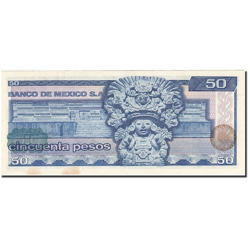 Banconote, Messico, 50 Pesos, 1978-1980, KM:67b, 1979-05-17, SPL-