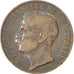 ITALY, 10 Centesimi, 1911, Rome, KM #51, VF(30-35), Bronze, 30.13, 9.89