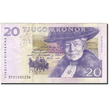 Banknote, Sweden, 20 Kronor, 1997, 2003-2005, KM:63b, EF(40-45)