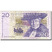 Banknote, Sweden, 20 Kronor, 1997, 2003-2005, KM:63b, EF(40-45)