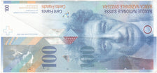 Billet, Suisse, 100 Franken, 1994-1998, 1999, KM:72d, TTB+