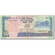Billet, Mauritius, 50 Rupees, 1985-1991, Undated (1986), KM:37a, TTB