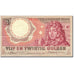 Billet, Pays-Bas, 25 Gulden, 1953-1956, 1955-04-10, KM:87, TTB