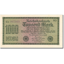 Banknote, Germany, 1000 Mark, 1922, 1922-09-15, KM:76d, UNC(60-62)