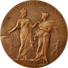France, Medal, Exposition Apicole, Protectorat Français, Tunis, 1925, Dubois.A