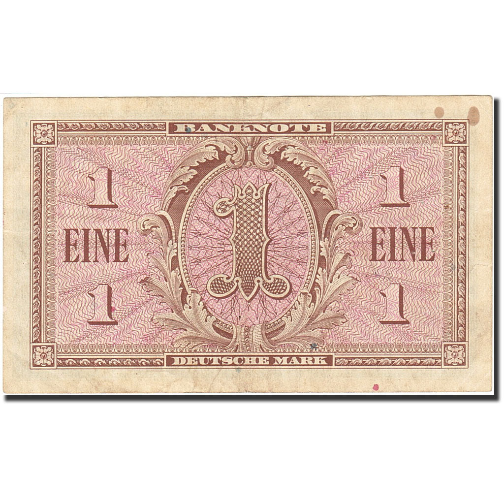Banknote, GERMANY - FEDERAL REPUBLIC, 1 Deutsche Mark, 1948, 1948, KM:2a