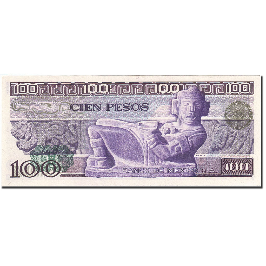 Banknote, Mexico, 100 Pesos, 1969-1974, 1978-07-05, KM:68a, UNC(60-62)