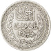 TUNISIA, 20 Francs, 1939, Paris, KM #266, AU(50-53), Silver, 35, 19.86