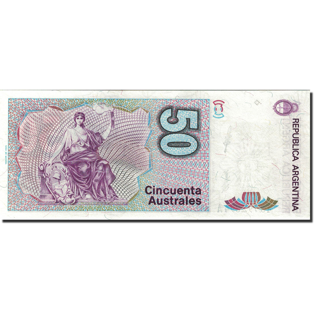 Billet, Argentine, 50 Australes, 1985-1991, Undated (1986-1989), KM:326a, NEUF