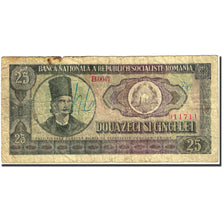Banconote, Romania, 25 Lei, 1966, 1966-, KM:95a, B