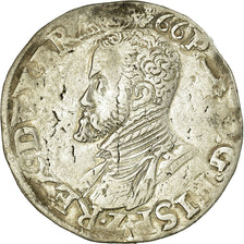 Coin, Belgium, 1/2 Ecu, 1566, Anvers, VF(20-25), Silver