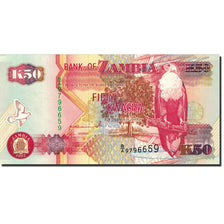 Banknote, Zambia, 50 Kwacha, 1992-1996, 1992, KM:37a, UNC(63)