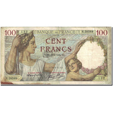 Frankrijk, 100 Francs, 100 F 1939-1942 ''Sully'', 1939, 1942-02-12, TB+, KM:94