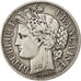 FRANCE, Cérès, 2 Francs, 1849, Paris, KM #760.1, VF(30-35), Silver, 9.77