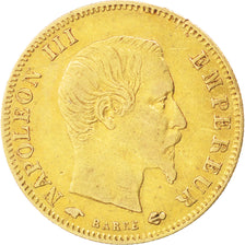 Francia, 5 Francs, 1859, Paris, BB, Oro, KM:782.1, Gadoury:1001