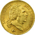 Coin, France, Louis XVIII, Louis XVIII, 40 Francs, 1818, Lille, AU(50-53), Gold