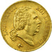 Moneda, Francia, Louis XVIII, Louis XVIII, 40 Francs, 1818, Lille, MBC+, Oro