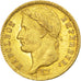 FRANCE, Napoléon I, 20 Francs, 1812, Paris, KM #695.1, AU(55-58), Gold, Gadoury 
