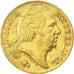 FRANCE, 20 Francs, 1817, Paris, KM #712.1, EF(40-45), Gold, Gadoury #1028, 6.43