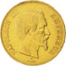 Francia, Napoleon III, Napoléon III, 100 Francs, 1857, Paris, BB, Oro, KM:78...