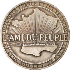France, Medal, Journal l'Ami du Peuple, Politics, Society, War, AU(50-53)