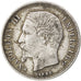 Second Empire, 50 Centimes Napoléon III tête nue 1860 Strasbourg, KM 794.2