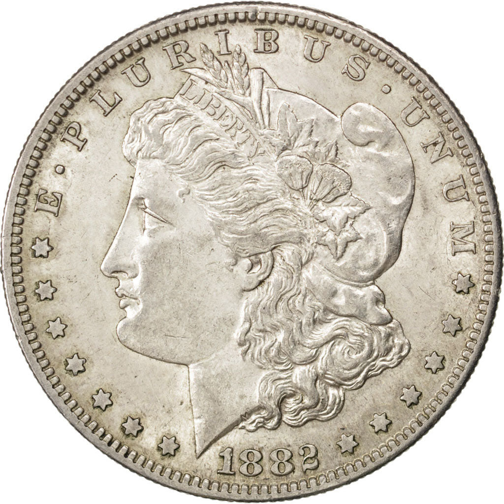 UNITED STATES, Morgan Dollar, Dollar, 1882, U.S. Mint, KM #110, MS(60-62),...