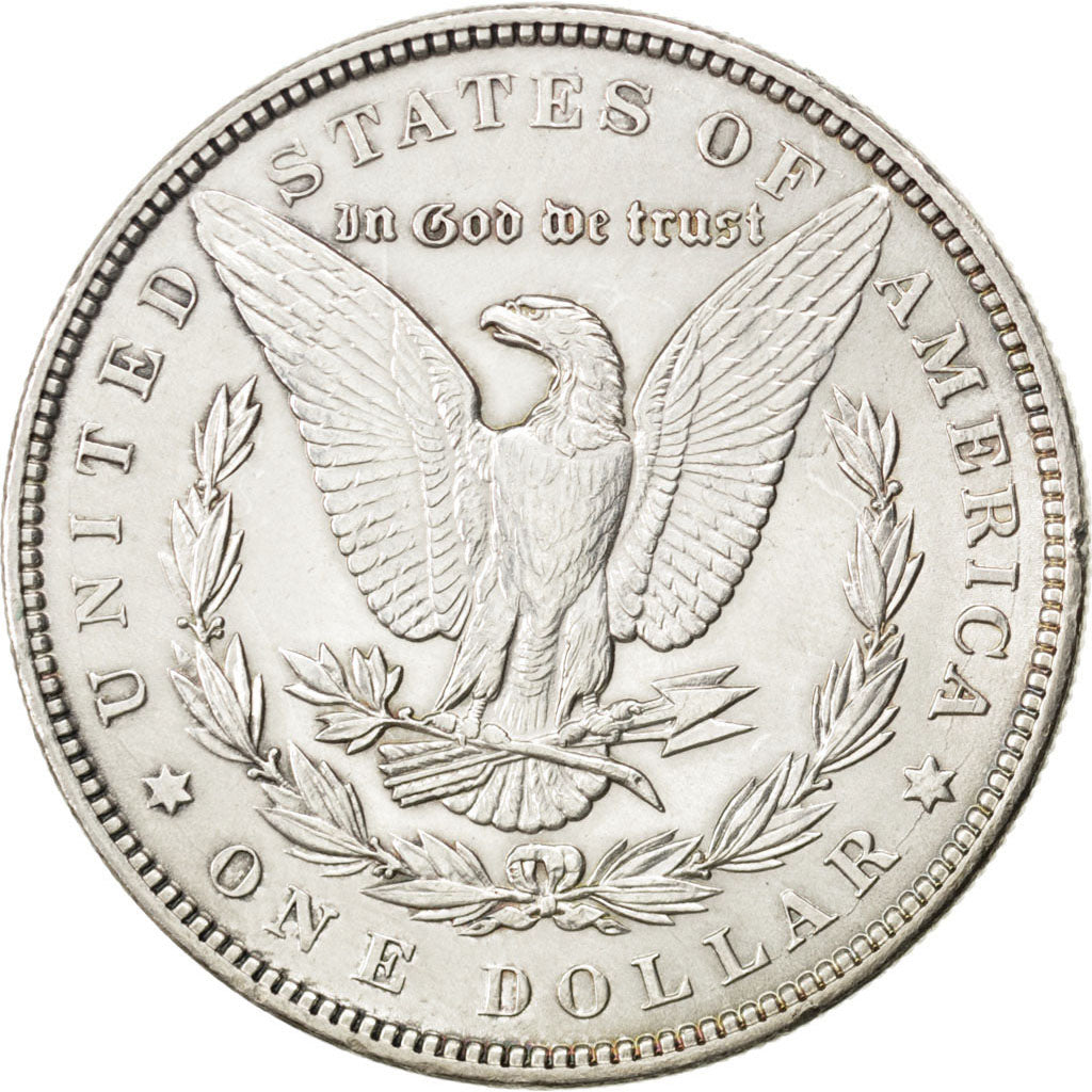 UNITED STATES, Morgan Dollar, Dollar, 1887, U.S. Mint, KM #110, AU(55-58),...