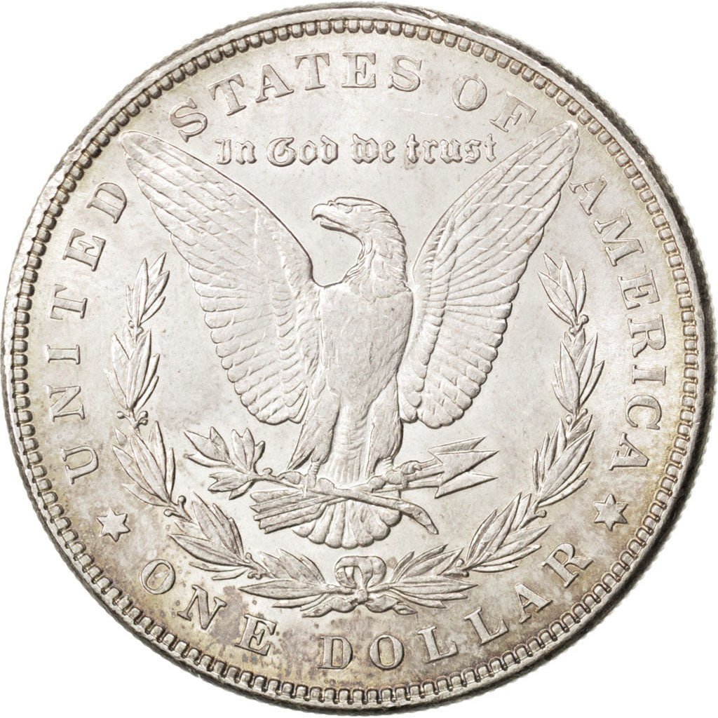 UNITED STATES, Morgan Dollar, Dollar, 1887, U.S. Mint, KM #110, AU(55-58),...