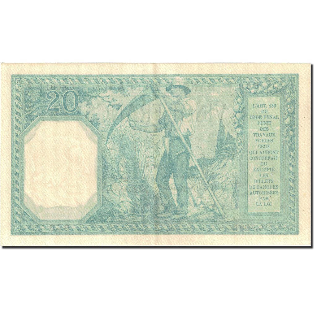 France, 20 Francs, 20 F 1916-1919 ''Bayard'', 1916, 1918-03-05, UNC(60-62)