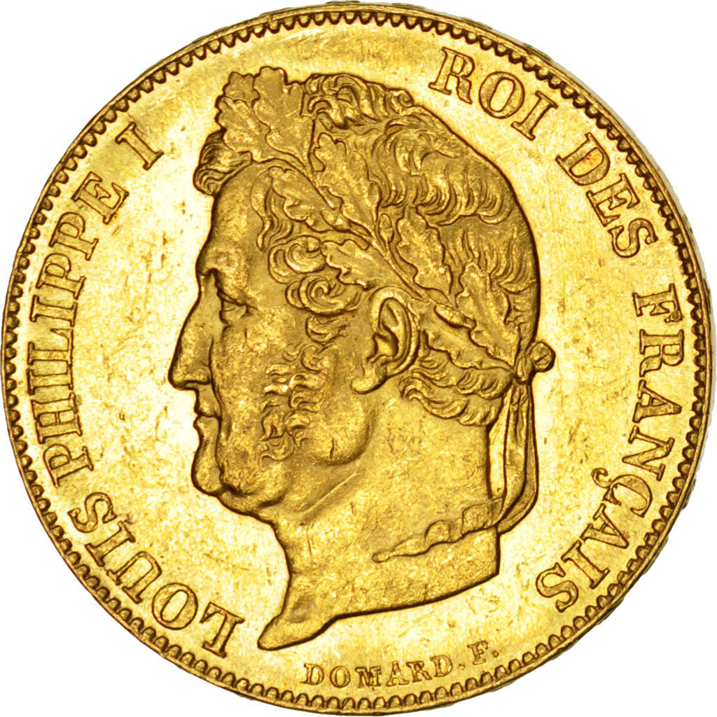 Louis Philippe Ier, 20 Francs or tête laurée 1848 Paris, KM 757