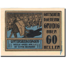 Banknote, Austria, Grödig, 50 Heller, armée, 1920, 1920-12-31, UNC(63)