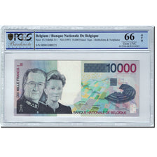 Banconote, Belgio, 10,000 Francs, Undated (1997), KM:152, graded, PCGS