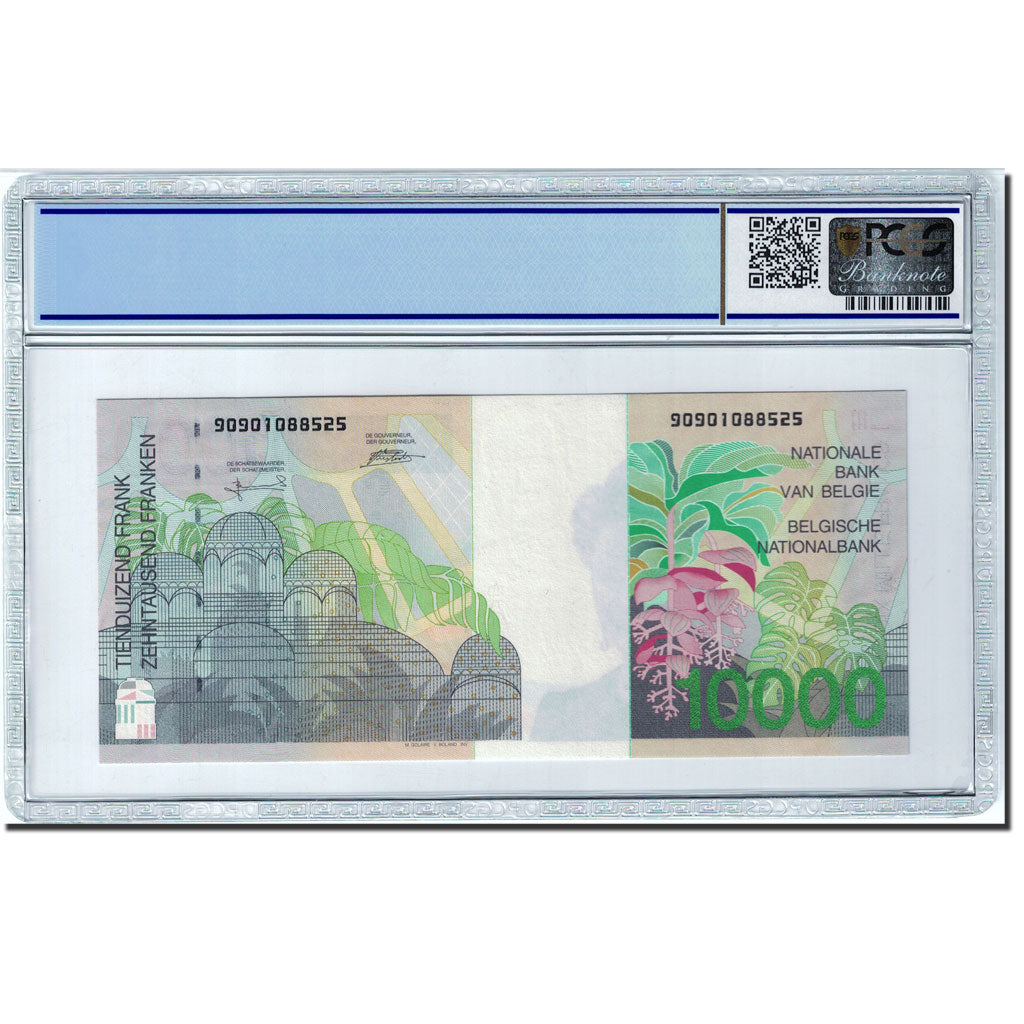 Banknote, Belgium, 10,000 Francs, Undated (1997), KM:152, graded, PCGS