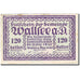 Banknote, Austria, Wallsee, 120 Heller, château 1920-12-31 purple EF(40-45)