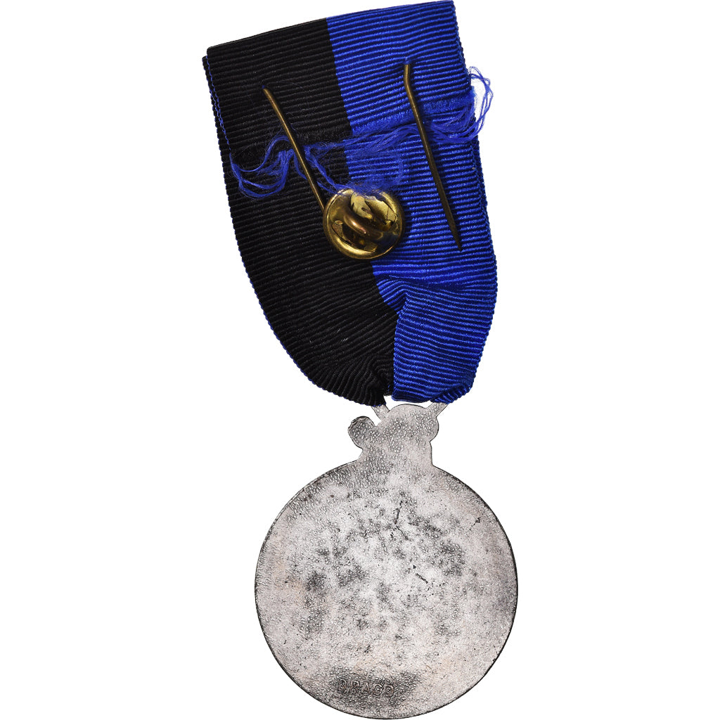 France, Union Nationale de la Gendarmerie, Medal, Excellent Quality, Silvered