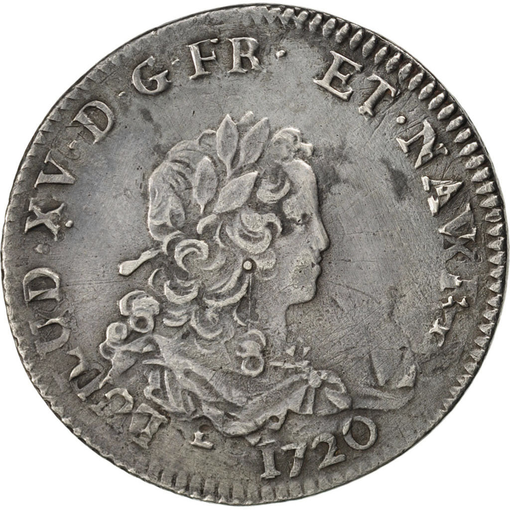 FRANCE, 1/3 Écu de France, 1/3 ECU, Lille, KM #457.22, VF(30-35), Silver, ...